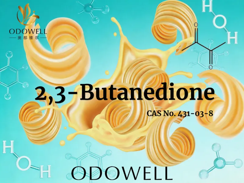 ODOWELL Nyaranake 2,3-Butanedionel kanggo Aplikasi Rasa Buttery Kaya