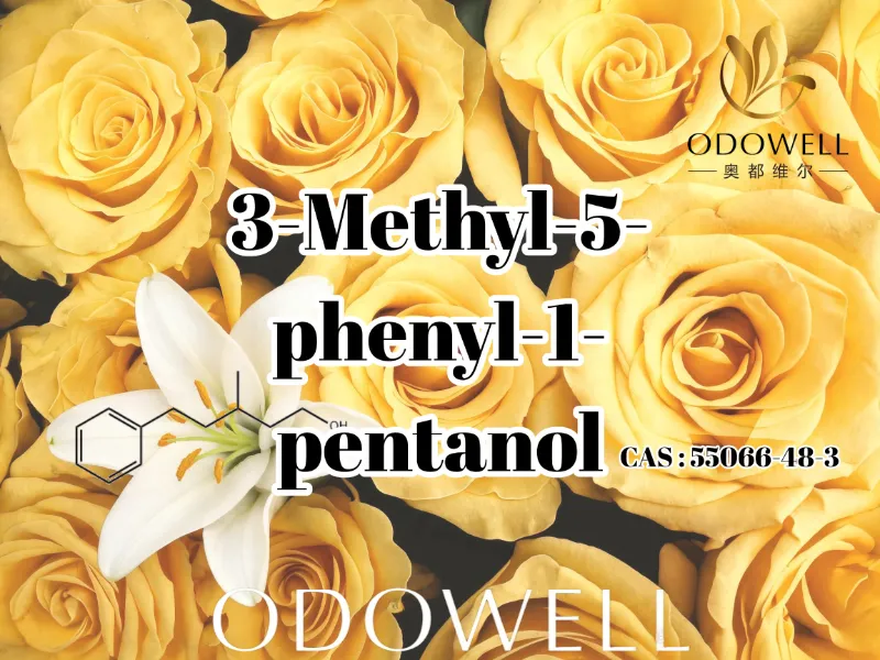 ODOWELL Rekomendasi 3-Methyl-5-phenyl-1-pentanol kanggo Aplikasi Wewangian Bunga Segar lan Kaya Mawar