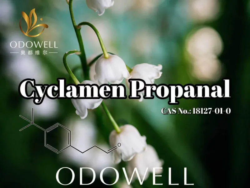 ODOWELL Nyaranake Propanal Cyclamen kanggo Aplikasi Wewangian Bunga lan Muguet Segar