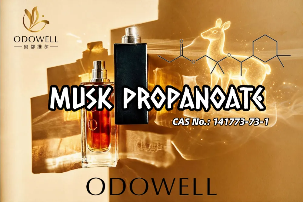 ODOWELL Nyaranake Musk Propanoate kanggo Aplikasi Wewangian Musk Modern lan Fruity-Floral