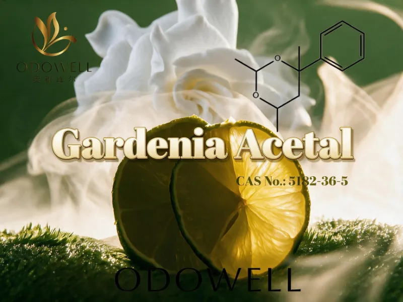 ODOWELL Rekomendasi Gardenia Acetal kanggo Aplikasi Wewangian Jeruk-Gardenia Segar