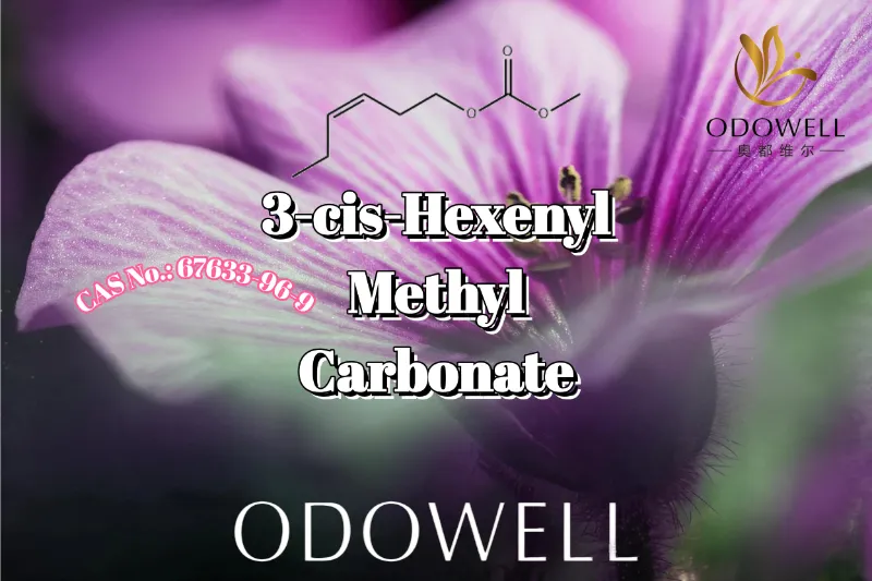 ODOWELL Nyaranake 3-cis-Hexenyl Methyl Carbonate kanggo Aplikasi Wewangian Godhong Violet Alami lan Ijo